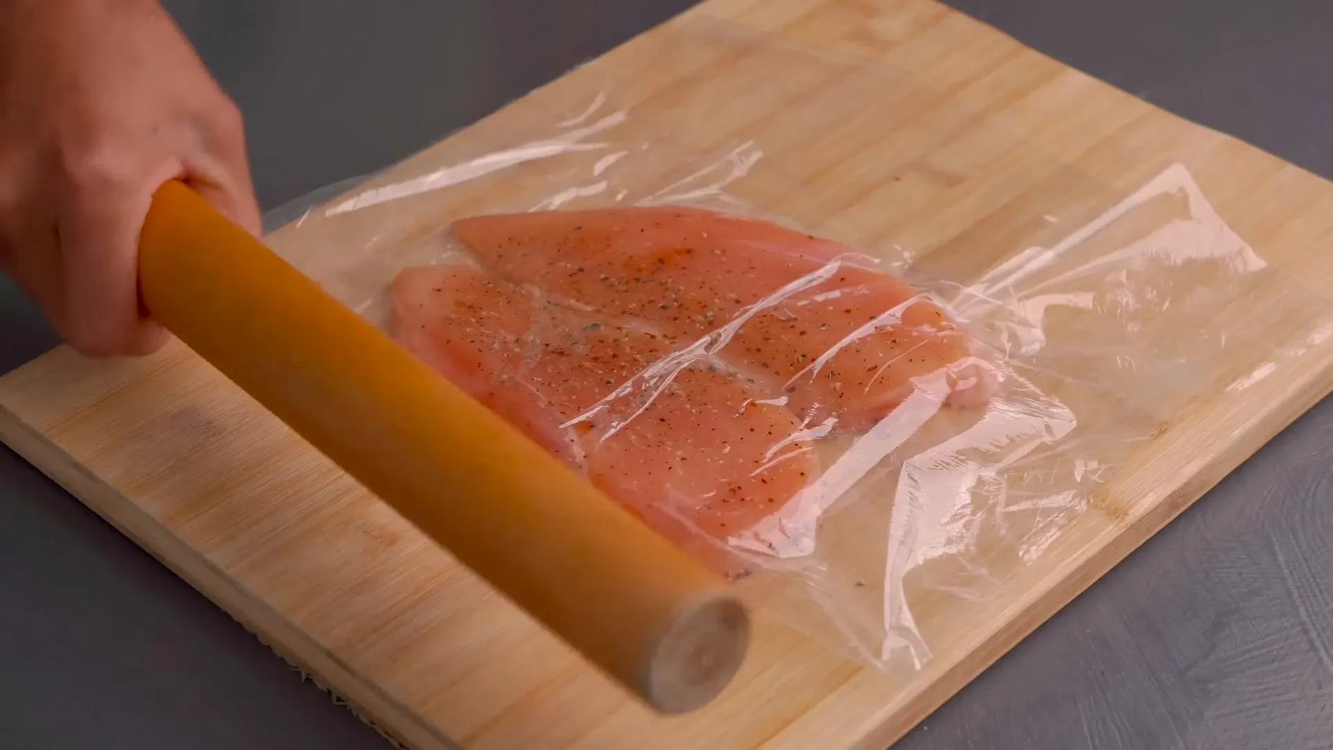 Seasoning chicken breast